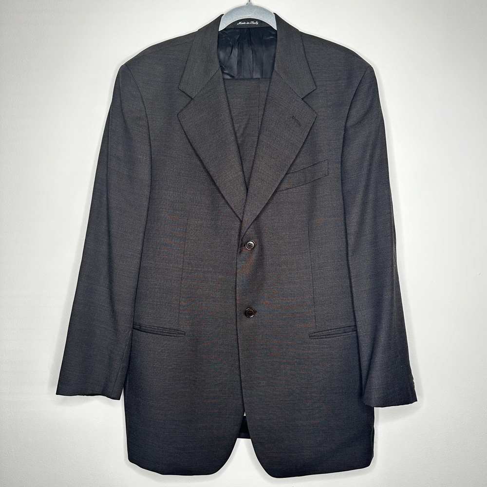 Vintage‎ Pal Zileri Gruppo Forall Made in Italy Black Suit set Jacket and pants